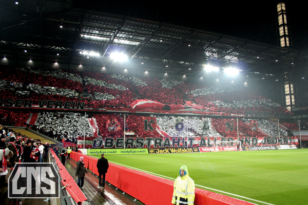 Köln Choreo gegen Dortmund
