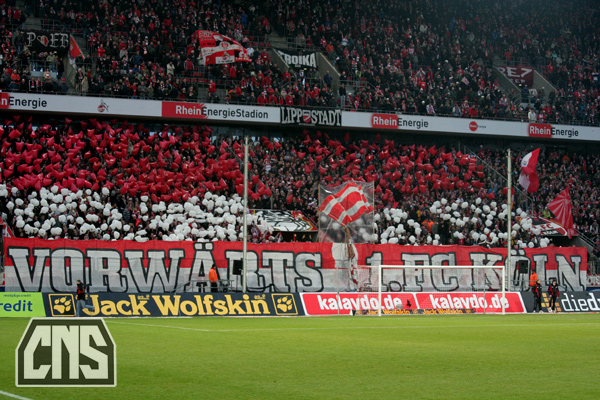 Köln Choreo gegen Frankfurt