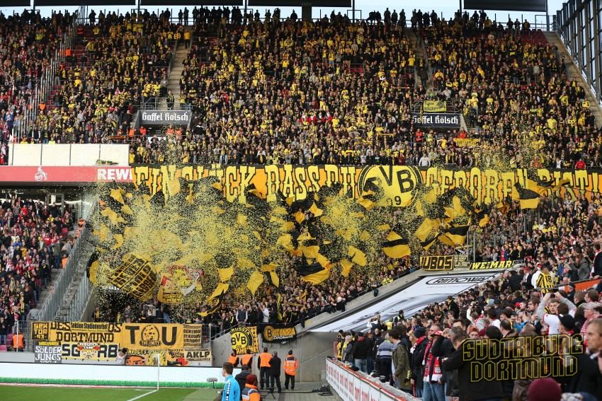 Dortmund Choreo in Köln - Borussia Dortmund | Choreo