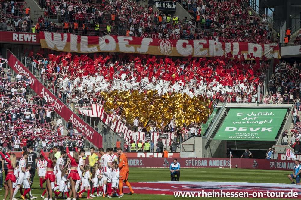 Mainz Choreo in Köln - 1. FSV Mainz 05 e.V. | Choreo