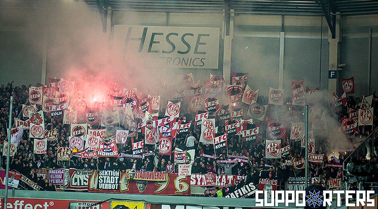 Doppelhalter-Intro in Paderborn - 1. FC Köln | Choreo