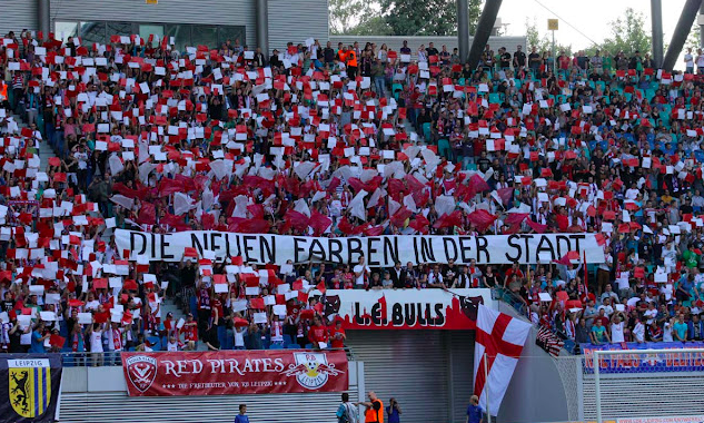 RB Choreo gegen Lok Leipzig