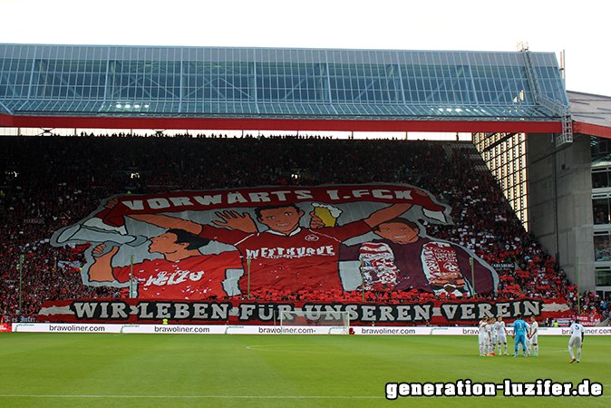 Kaiserslautern Choreo gegen Hannover - 1. FC Kaiserslautern | Choreo