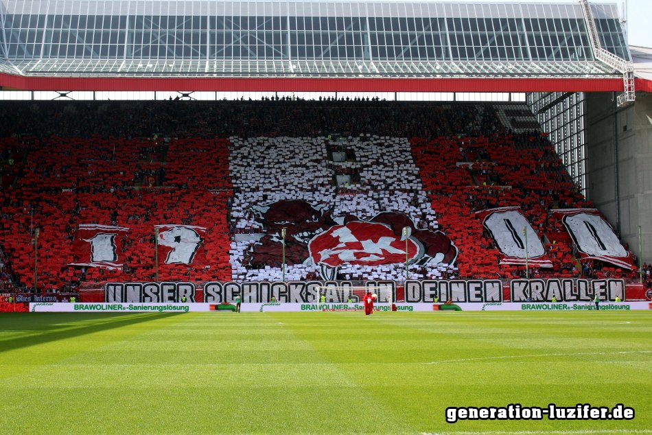 Kaiserslautern Choreo gegen Regensburg - 1. FC Kaiserslautern | Choreo