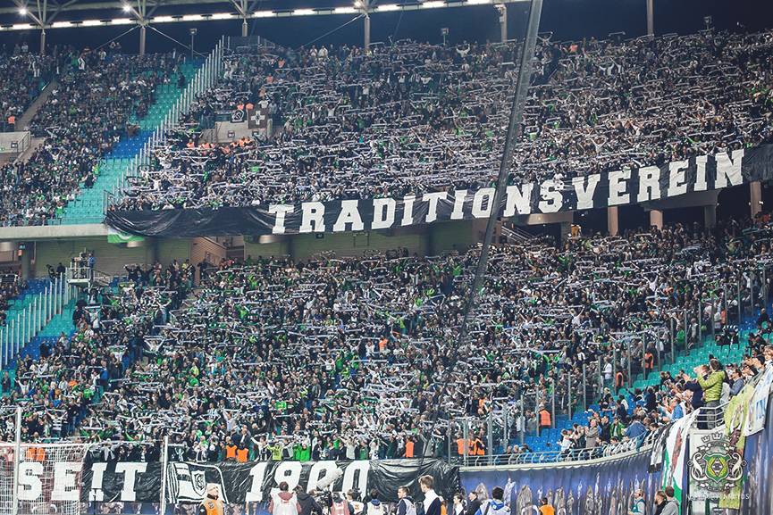 Gladbach Choreo in Leipzig - Borussia Mönchengladbach | Choreo