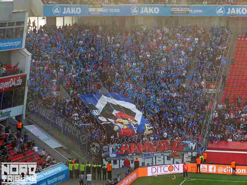 Hamburg Choreo in Leverkusen - Hamburger SV | Choreo