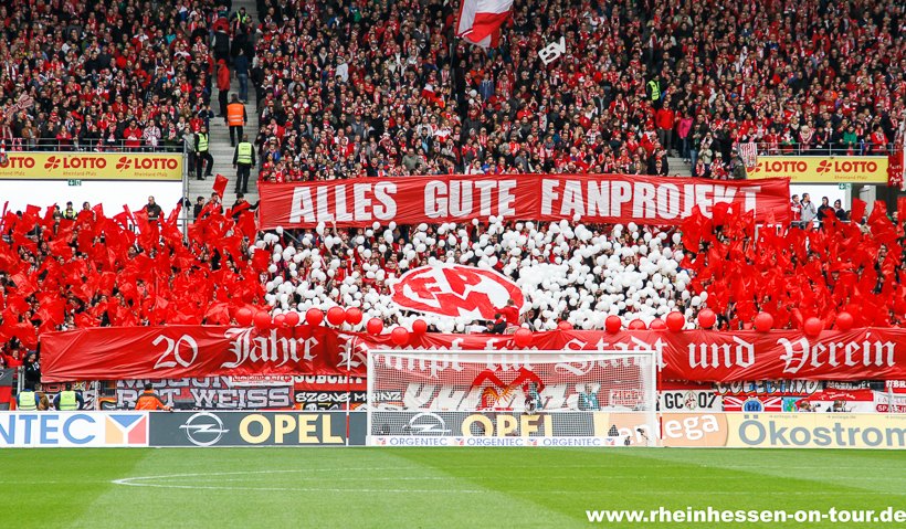 Mainz Choreo gegen Bayern - 1. FSV Mainz 05 e.V. | Choreo