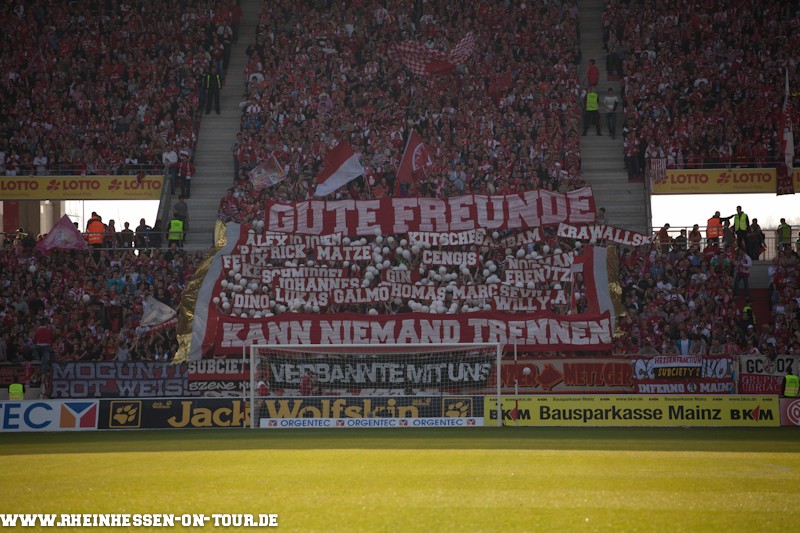 Mainz Choreo gegen Berlin - 1. FSV Mainz 05 e.V. | Choreo