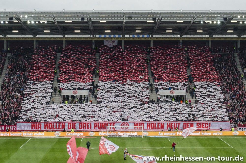 Mainz Choreo gegen Bremen - 1. FSV Mainz 05 e.V. | Choreo