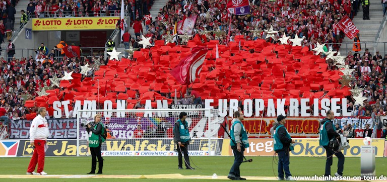 Mainz Choreo gegen Düsseldorf - 1. FSV Mainz 05 e.V. | Choreo