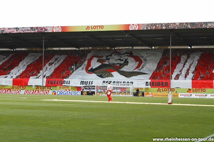 Mainz Choreo gegen Frankfurt - 1. FSV Mainz 05 e.V. | Choreo