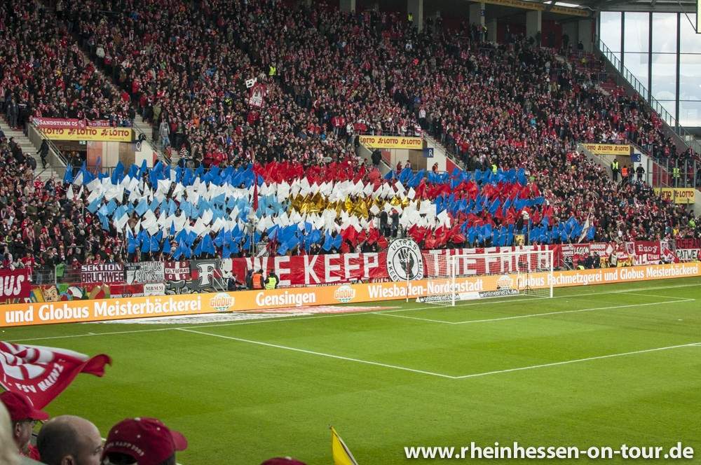 Mainz Choreo gegen Freiburg - 1. FSV Mainz 05 e.V. | Choreo