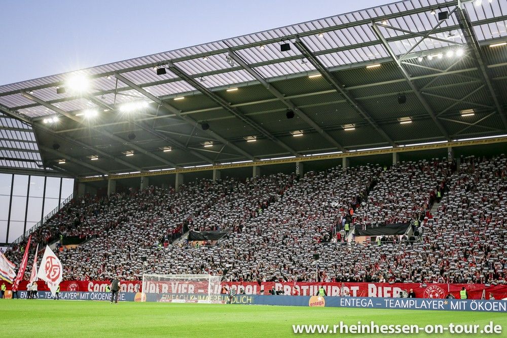 Mainz Choreo gegen Freiburg - 1. FSV Mainz 05 e.V. | Choreo - Bild 1