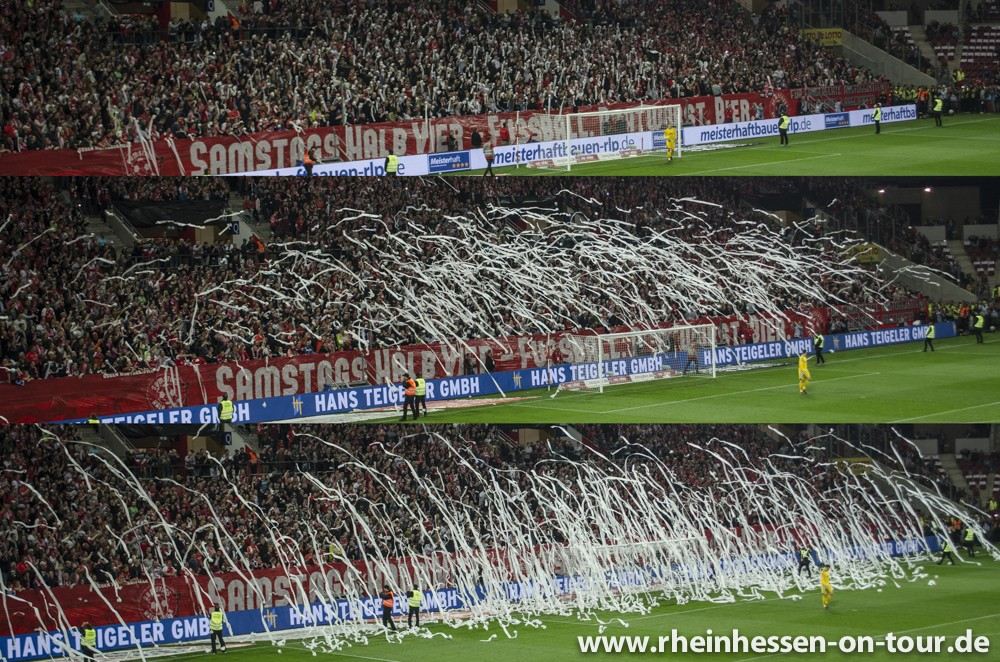 Mainz Choreo gegen Freiburg - 1. FSV Mainz 05 e.V. | Choreo - Bild 2
