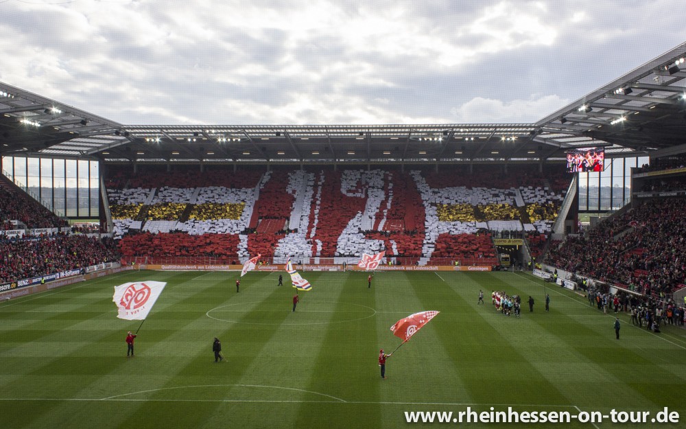 Mainz Choreo gegen Gladbach - 1. FSV Mainz 05 e.V. | Choreo