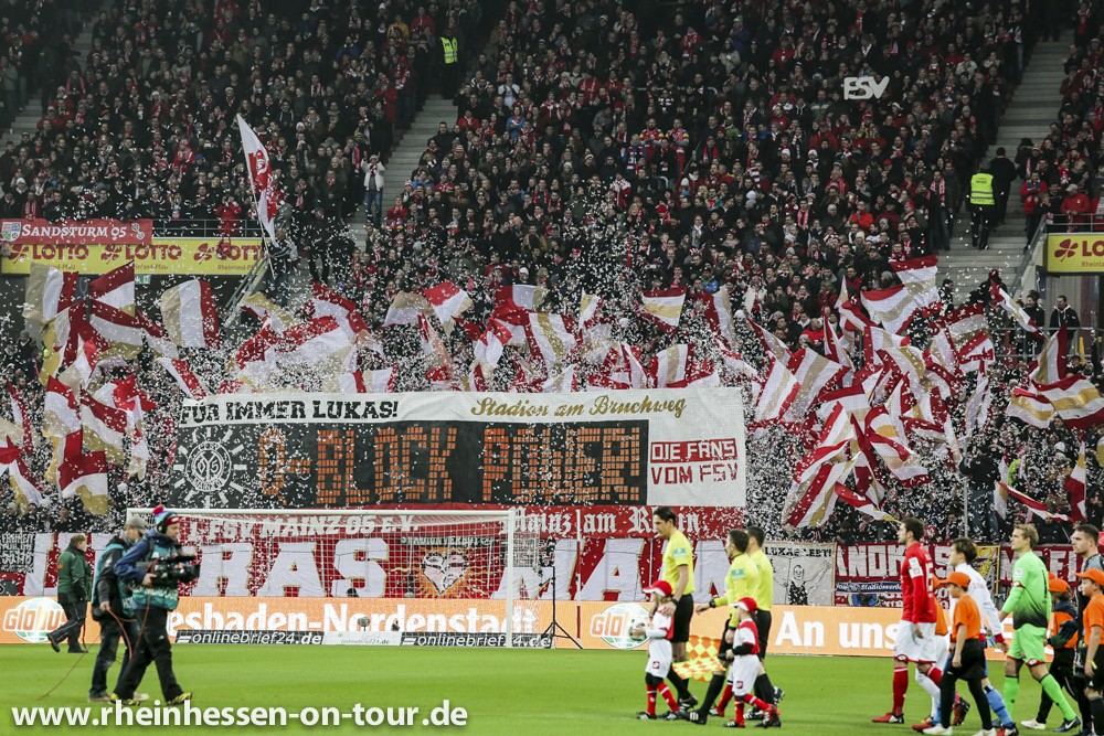 Mainz Choreo gegen Hamburg - 1. FSV Mainz 05 e.V. | Choreo