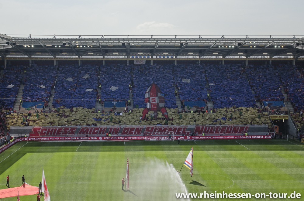 Mainz Choreo gegen Leipzig - 1. FSV Mainz 05 e.V. | Choreo