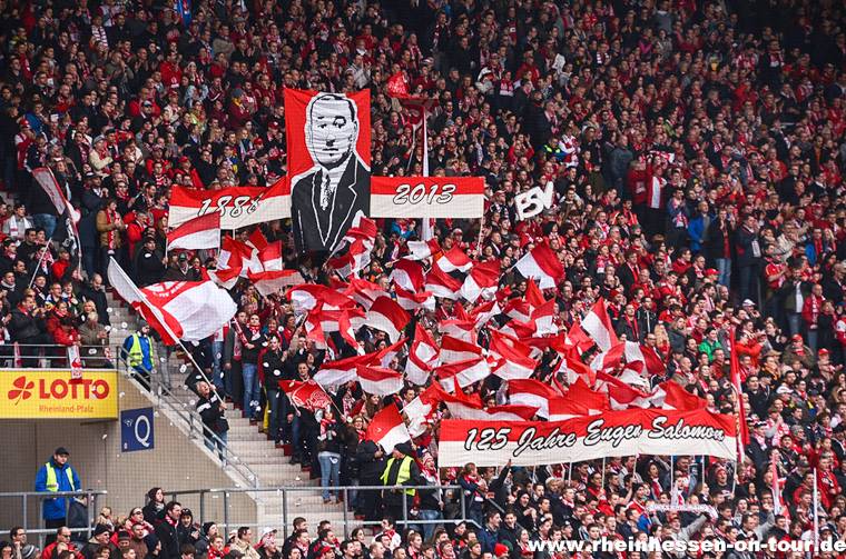 Mainz Choreo gegen Leverkusen - 1. FSV Mainz 05 e.V. | Choreo