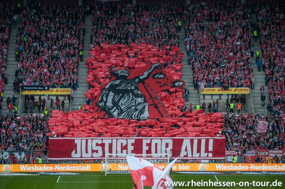Mainz Choreo gegen Wolfsburg - 1. FSV Mainz 05 e.V. | Choreo