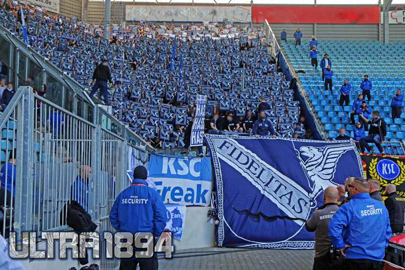 Karlsruhe Choreo in Magdeburg - Karlsruher SC | Choreo