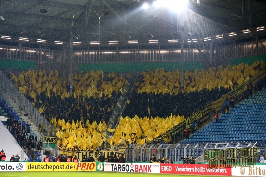 Dortmund Choreo in Magdeburg - Borussia Dortmund | Choreo