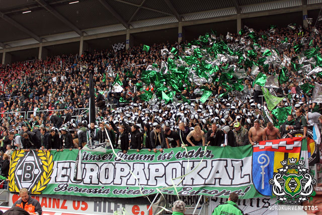 Gladbach Choreo in Mainz