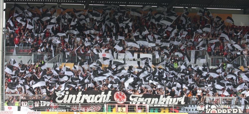 Frankfurt Choreo in Mainz - Eintracht Frankfurt | Choreo