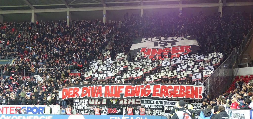 Frankfurt Choreo in Mainz - Eintracht Frankfurt | Choreo