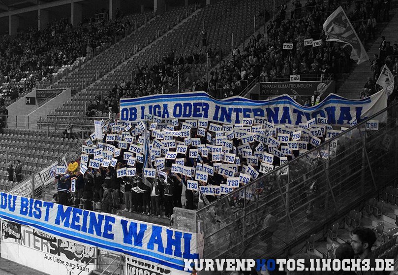 Hoffenheim Choreo in Mainz - TSG 1899 Hoffenheim | Choreo