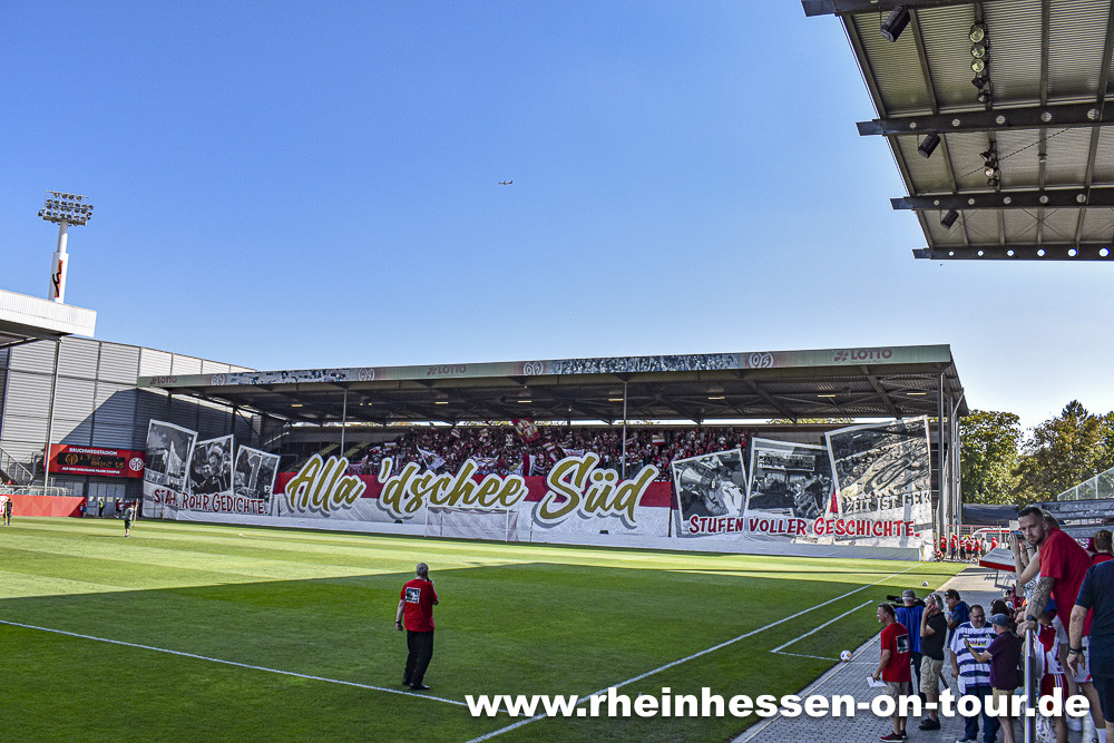 Abschied von der Süd im Bruchwegstadion - 1. FSV Mainz 05 e.V. | Choreo