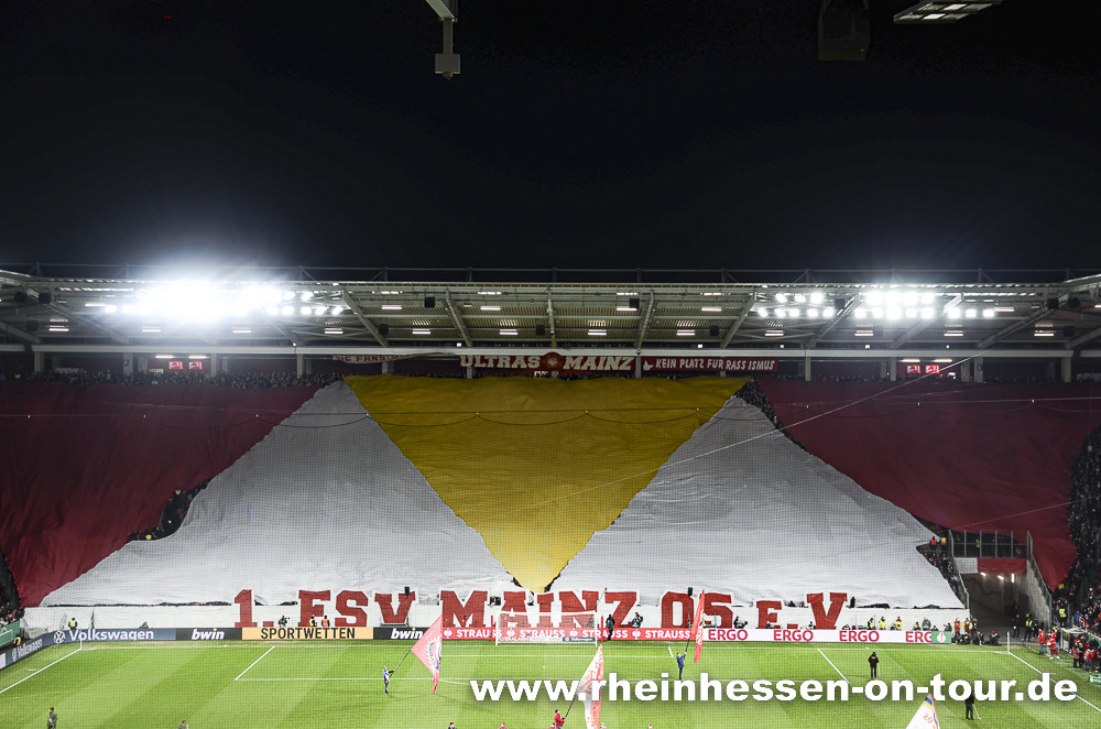 Mainz Choreo gegen Bayern München - 1. FSV Mainz 05 e.V. | Choreo