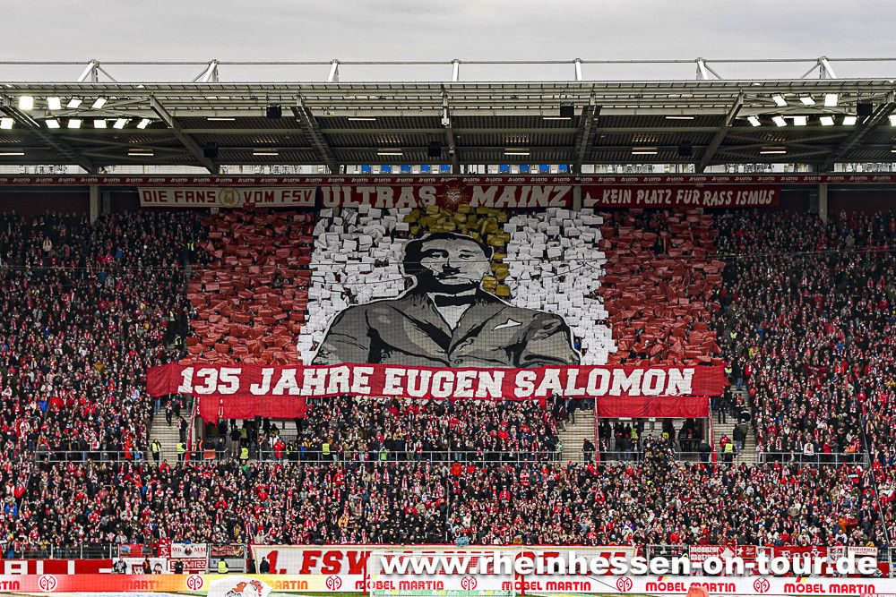 Mainz Choreo gegen Hoffenheim - 1. FSV Mainz 05 e.V. | Choreo