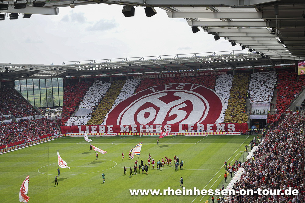Mainz Choreo gegen Stuttgart - 1. FSV Mainz 05 e.V. | Choreo