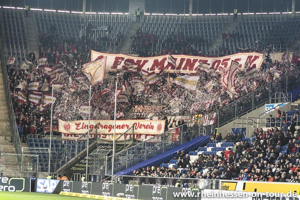 Mainz Intro in Hoffenheim - 1. FSV Mainz 05 e.V. | Choreo