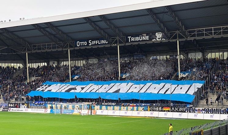 Mannheim Choreo gegen Halle - Waldhof Mannheim | Choreo