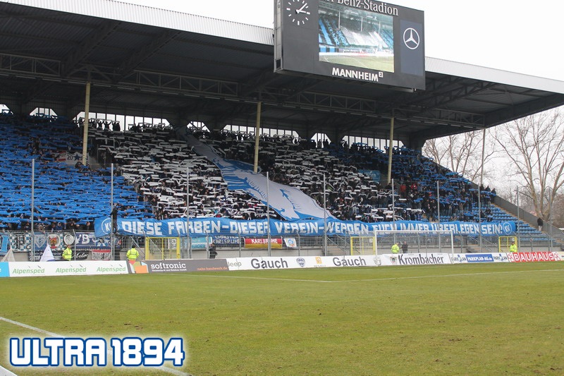 Karlsruhe Choreo in Mannheim - Karlsruher SC | Choreo