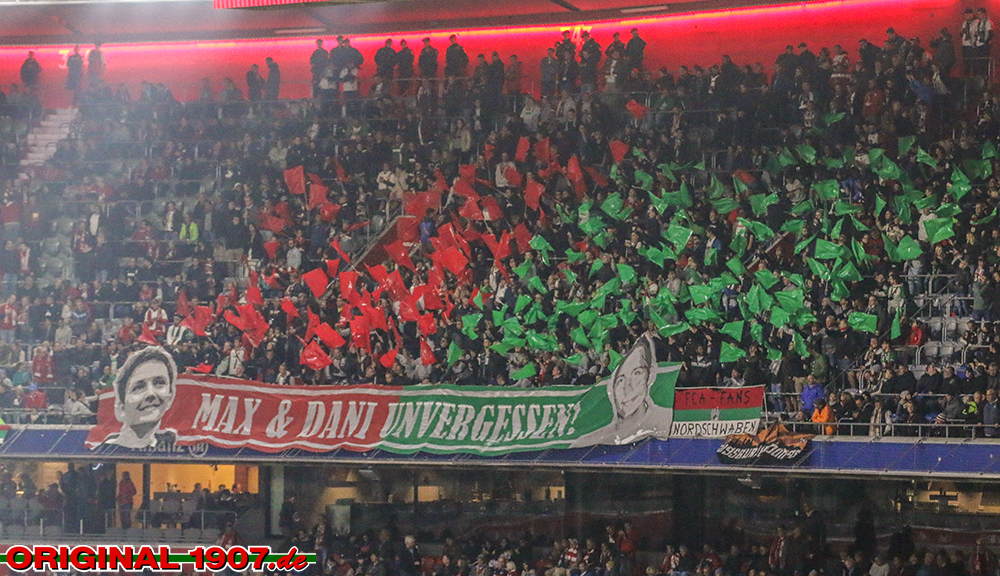 Augsburg Choreo in München - FC Augsburg | Choreo