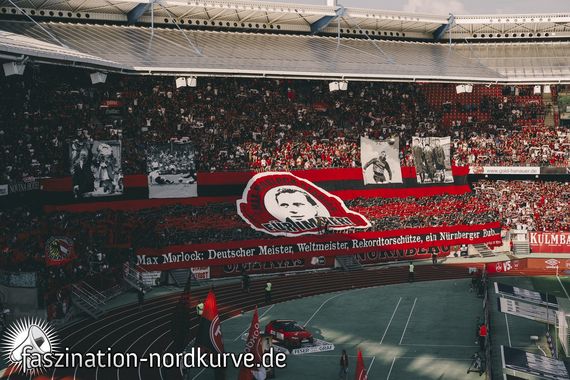 Nürnberg Choreo gegen Heidenheim