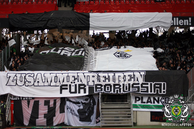 Gladbach Choreo in Nürnberg