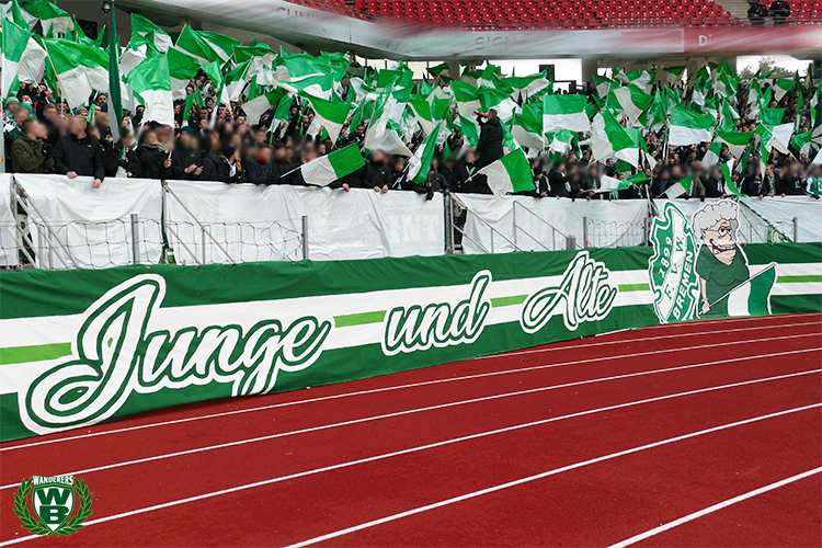 Bremen Choreo in Nürnberg - Werder Bremen | Choreo