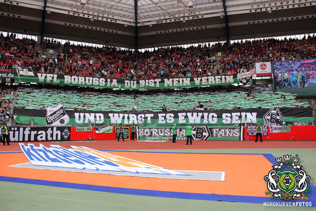 Gladbach Choreo in Nürnberg