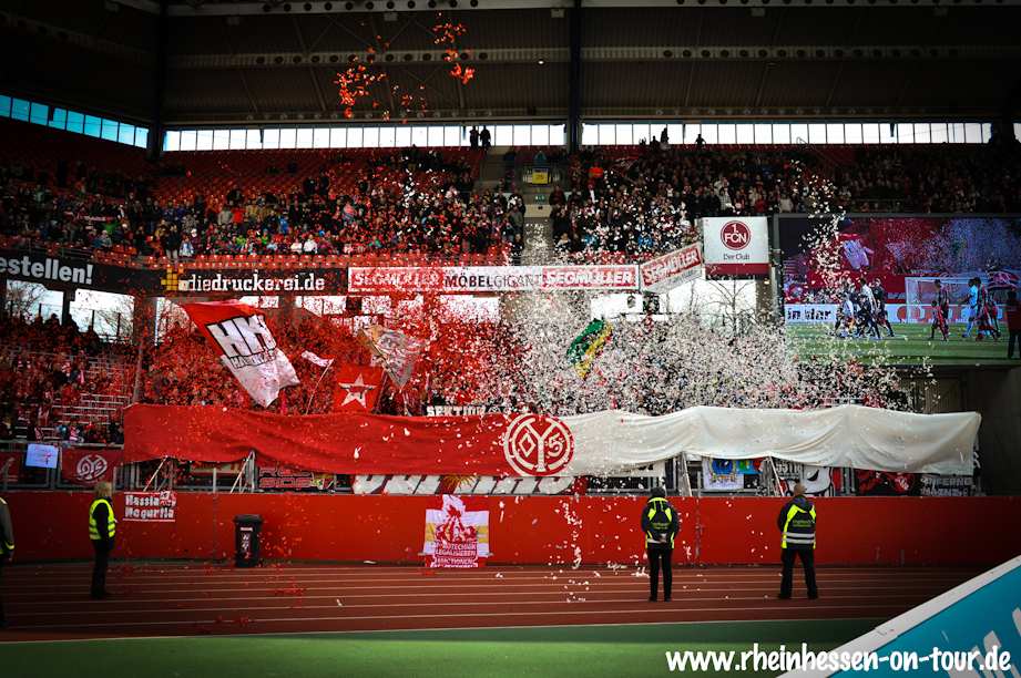 Mainz Choreo in Nürnberg - 1. FSV Mainz 05 e.V. | Choreo