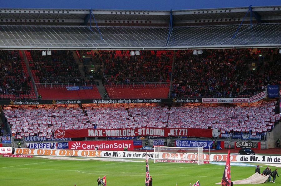 Schalke Choreo in Nürnberg - FC Schalke 04 e.V. | Choreo - Bild 2