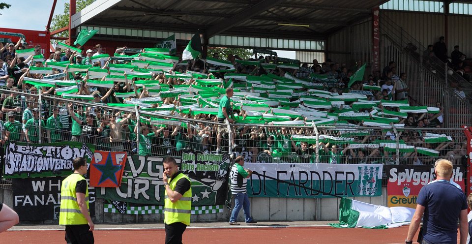 SpVgg Fürth Choreo in Oberhausen - SpVgg Fürth | Choreo