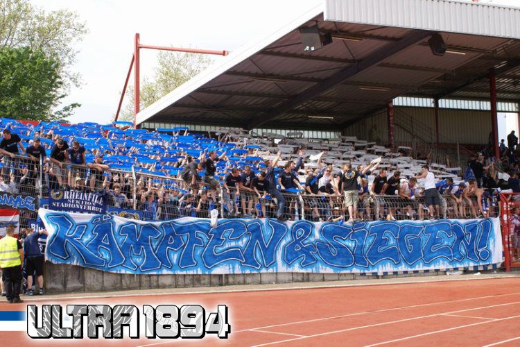Karlsruhe Choreo in Oberhausen - Karlsruher SC | Choreo