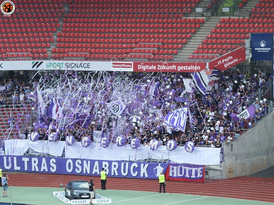 Osnabrück Choreo in Nürnberg - VfL Osnabrück | Choreo