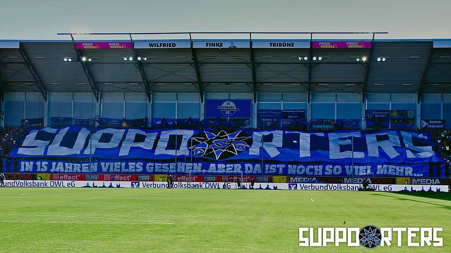 Paderborn Choreo gegen Freiburg - SC Paderborn 07 | Choreo - Bild 1