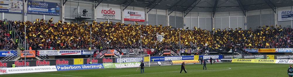 Frankfurt Choreo in Paderborn - Eintracht Frankfurt | Choreo