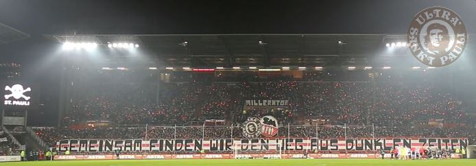 St. Pauli Choreo gegen den FSV Frankfurt - FC St. Pauli e.V. | Choreo