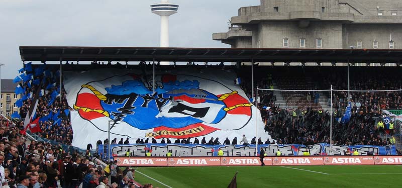Hamburg Choreo gegen St. Pauli - Hamburger SV | Choreo
